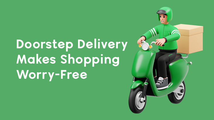 Doorstep Delivery Makes Shopping Worry-Free